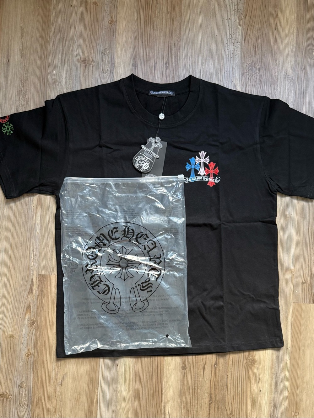 Chrome Hearts Black Tee